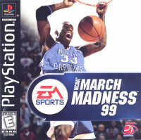 NCAA March Madness 99 Playstation box art
